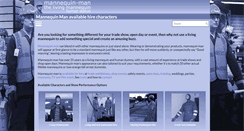 Desktop Screenshot of mannequin-man.com